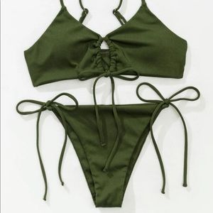 Green bikini